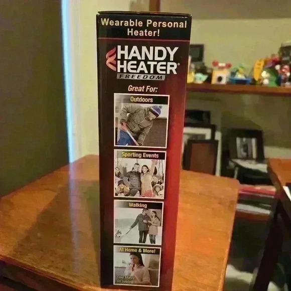 Handy Heater Freedom Neck Wearable Personal Heater USB Silver 22001 (1228) - Picture 4 of 4